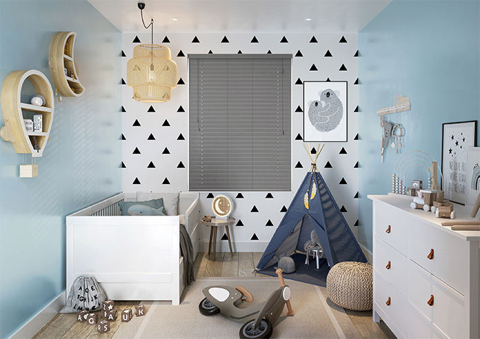 Ecowood, Chic Grey Fine Grain - Motorised Venetian Blind - Image 7